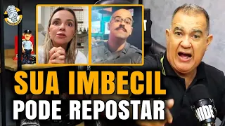 SGT CASTRO DESCEU A LENHA NA "ESQUERDO GATA" QUE HUMILHOU OS POLICIAIS QUE ESTAVAM COMENDO PIZZA