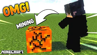 Minecraft But I Can Mine Anything...