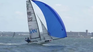 Geelong World Championships - i14 skiff sailing