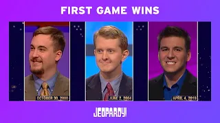 Jeopardy! G.O.A.T. Players Look Back at Their First Game Wins | JEOPARDY!
