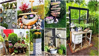 180 Wonderful Decorating Ideas for Backyard, Garden, Cottage, Lawn, Farmhouse! Garden Ideas