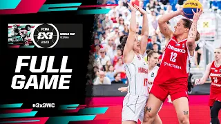 Hungary 🇭🇺 vs Czech Republic 🇨🇿 | Women | Full Game | FIBA 3x3 World Cup 2023