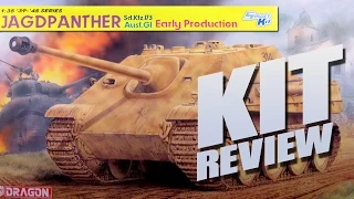 Kit Review: Dragon 6458 Jagdpanther G1 Early Production 1/35