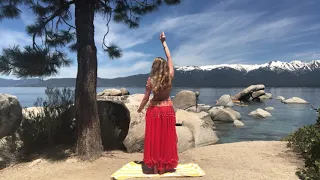 Belly Dance Improvisation to Stereo Love at Lake Tahoe