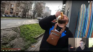 Baka Prase reakcija na HUGESTAFF ROŠTILj KOD BAKE !!! Testiram NAJPOPULARNIJI Fast Food u SRBIJI !!!