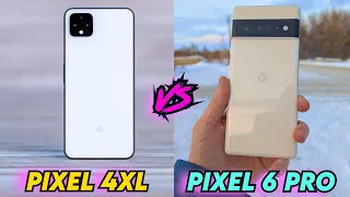 Pixel 6 Pro vs Pixel 4 XL | 2021 vs 2019 В чем прогресс?