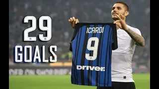 Mauro Icardi ►All 29 Goals in Serie A◄ 2017/18 ◇HD◇