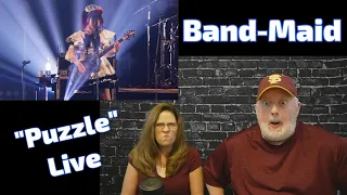 We've Been Thunderstruck?!  Reaction to Band-Maid "Puzzle" Live