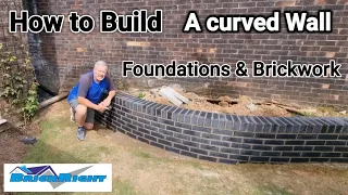 How to build a curved wall