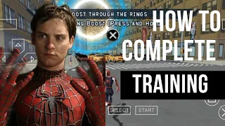 how to complete spider man 3 training . #ppsspp #gameplay #problem #solving #marvel #spiderman