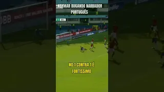 Simplesmente Neymar Jr bugando o narrador