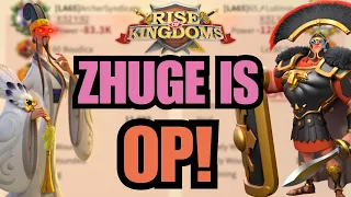 Zhuge Liang Tests are SHOCKING! New TOP commander! Rise of kingdoms