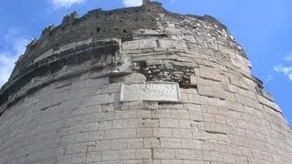 Rome - Mausoleum of Caecilia Metella and the Via Appia.