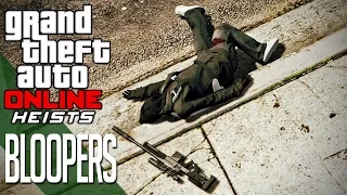 GTA 5 Online - Heist - The Prison Break - Bloopers!