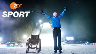Risikosport Skispringen: Gelähmter Lukas Müller spricht über sein Schicksal | SPORTextra - ZDF