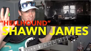 Guitar Teacher REACTS: SHAWN JAMES "Hellhound"