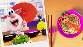 Booba 💫 Food Puzzle 💥 Chinesische Nudeln ✨ Alle Episoden ansehen 💖 Lustige Cartoons für Kinder