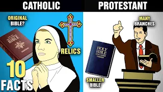 10 Differences Between CATHOLIC and PROTESTANT Christians - Part 2