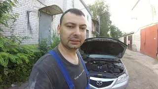 Установка ксенона мазда 6 gg!  Ближний свет mazda 6 gg!