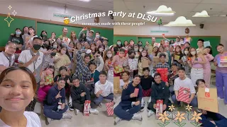 [SHS Diaries] Ep 9: Christmas Party at DLSU🎄🎅