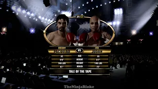 Fight Night Champion - Manny Pacquiao vs Zab Judah (Mike Tyson Hotboxin) Xbox Series X 60FPS