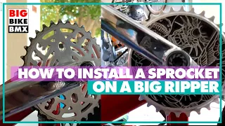 How to install a SUS BIKES Sprocket on your SE Racing Big Ripper