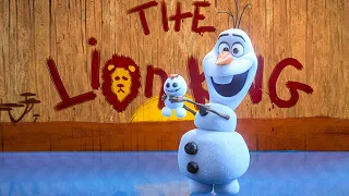 Olaf Retells The Lion King Scene Short Film | OLAF PRESENTS NEW 2021 CLIP - MOVIE TRAILER TRAIL