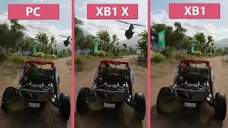 [4K] Forza Horizon 3 – PC vs. Xbox One X vs. Xbox One Frame Rate Test & Graphics Comparison