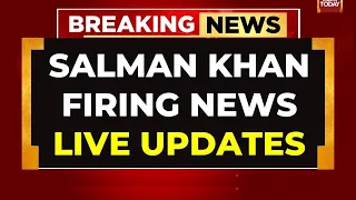 Salman Khan Firing LIVE Updates: Gangster Lawrence Bishnoi Behind Attack? | Salman Khan On Radar