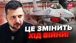 💥Зеленський на ВІЙСЬКОВІЙ авіабазі у Бельгії ПРОІНСПЕКТУВАВ 30 винищувачів F-16