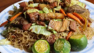 HOW TO COOK BEST PANCIT BIHON GUISADO