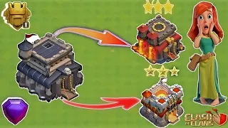 Most Powerful Th9 🆚 Th10  &Th11 3* Attack Strategy 2022/Th9 Pushing Strategy/Elite Nine#clashofclans
