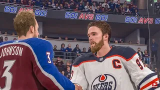 Colorado Avalanche vs Edmonton Oilers Game 1 Western Conference Finals! Playoffs Highlights NHL 22