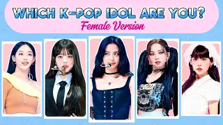 WHICH FEMALE K-POP IDOL ARE YOU...?? | Kpop Fun Game | Fun Kpop Video