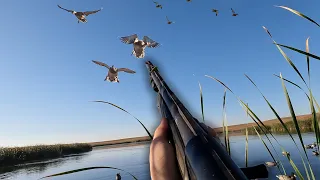 Duck Hunting A Small North Dakota Pond
