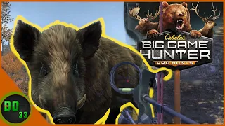 Hunting For The LEGENDARY HOGZILLA! Cabela's Big Game Pro Hunts
