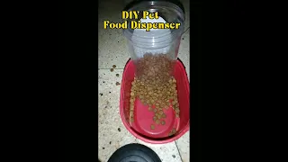 EASY DIY Dog | Cat FOOD DISPENSER