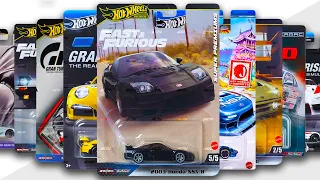 Showcase - Hot Wheels 2024 Mix 1 F&F, Gran Turismo, Pop Culture, J-Imports, RLC Dodge Power Wagon.