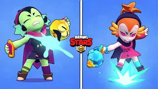 New Brawler WILLOW | Winning and Losing Animations | PINS | Brawl Stars Mystery At The Hub