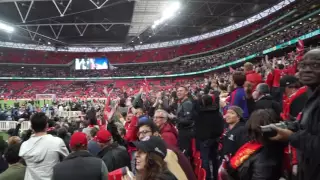 Man United FA Cup 2015-16 Celebration