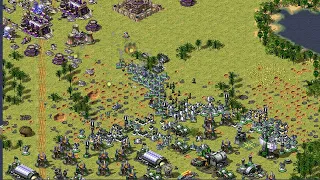 Red Alert 2 | Extra Hard AI mod | Jungles of mays | 7 vs 1 Great Britain
