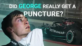Did George Russell Really Get A Puncture At The Sakhir Grand Prix? | F1 2020