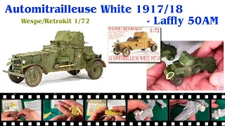 French Armored Car White 1917/18 - Laffly 50AM  Wespe-Retrokit 1/72