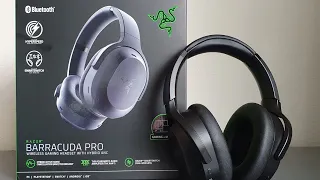 #razer barracuda pro unboxing.   #pcgaming #pchardware #headphones #gamingvideos