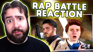 REACTION - Nathan Drake vs Tintin - RAP BATTLE! - Freshy Kanal ft Cam Steady, Littleflecks, Zawesome