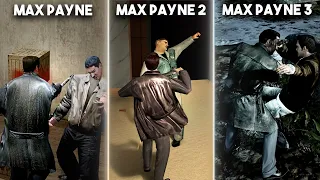 Max Payne 1 VS Max Payne 2 VS Max Payne 3 - Full Comparison