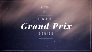 Junior Grand Prix Series 2019-2020 courchevel France...
