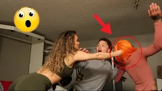 CHEATING ON MY LATINA GIRLFRIEND PRANK!! ** GONE WRONG **