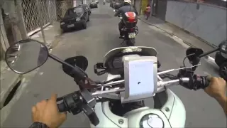 Погони Полиция на мотоциклах в Бразилии  2016 HD