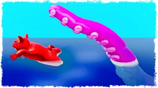 ГРЕБИ БЫСТРЕЕ, ТАМ ОНО... УГАР В НОВОМ GANG BEASTS!!!